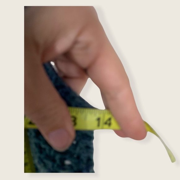 Handmade Loose Knit Sleeveless Babydoll Fit Top, Extra Small - Picture 5 of 6